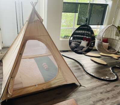 4 Indoor Domes by the Main Floor Garden
