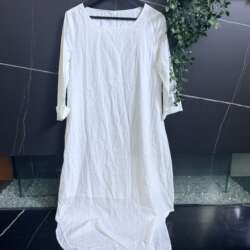 Women's White Long Dress