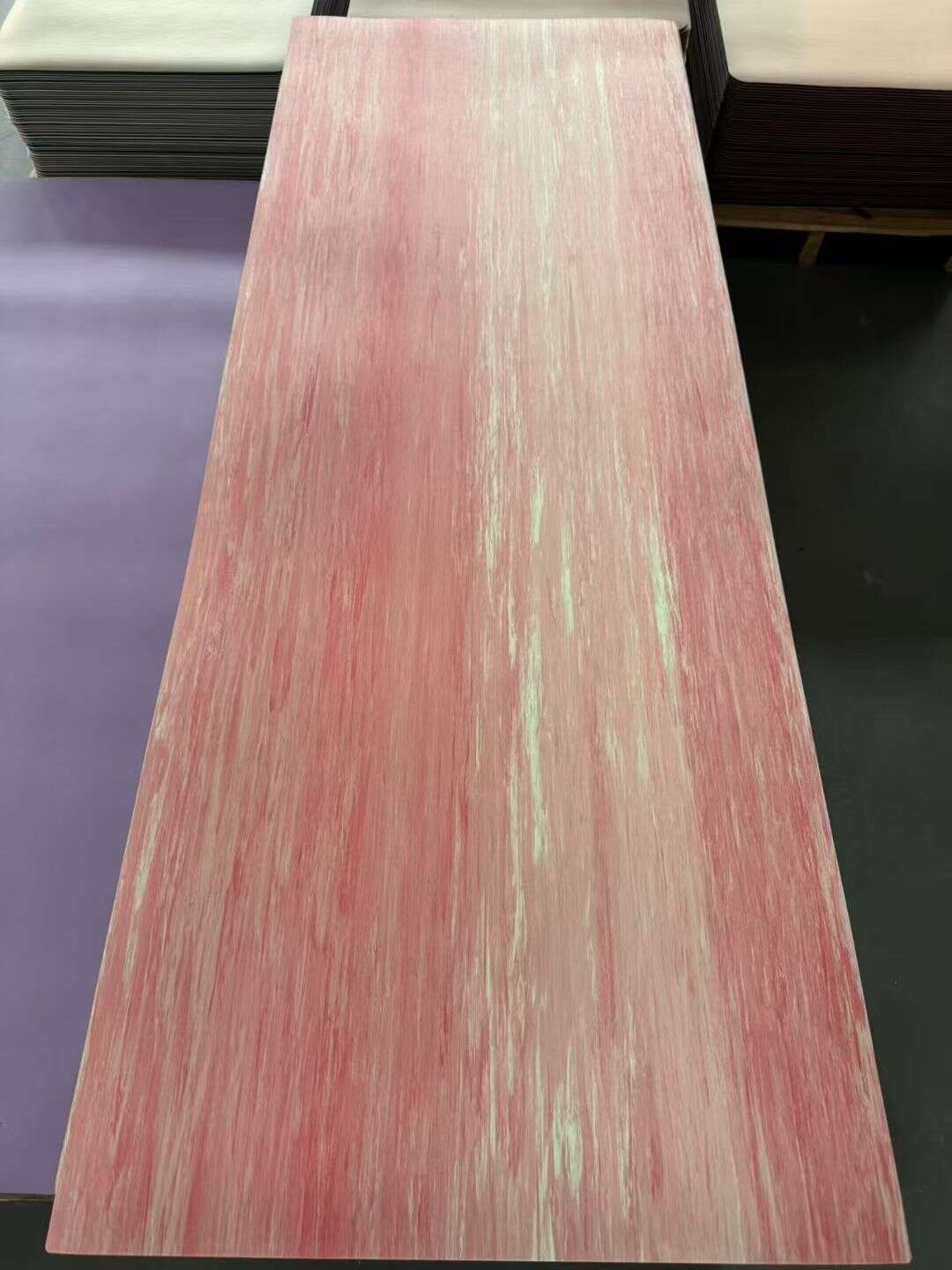 Drifting Sand Natural Rubber Yoga Mat-Pink